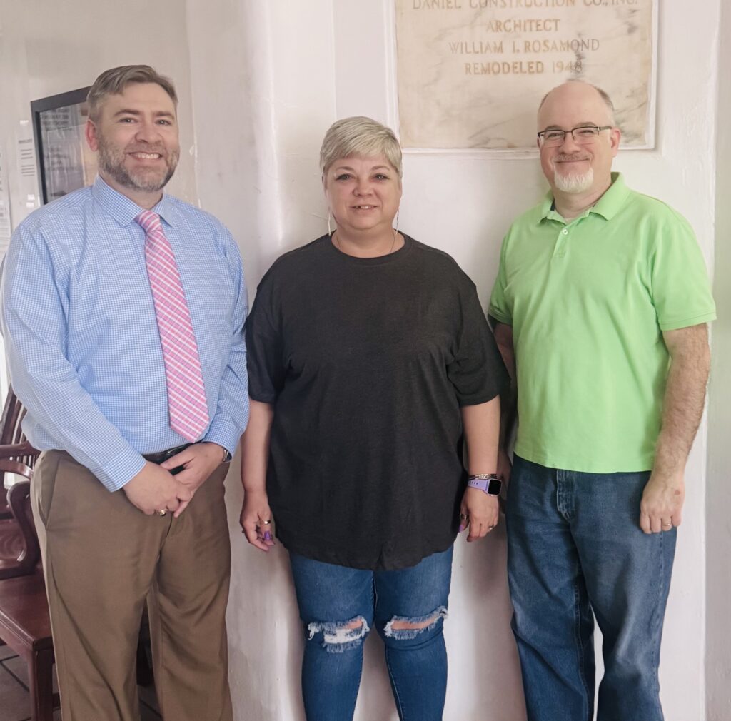 David Boyett, Wendy Wharton, and Tim Robinson - Probate Office